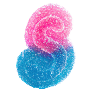 SOURZ by Spinach® - Fully Blasted Blue Raspberry Watermelon Gummies - 10x1 Pack